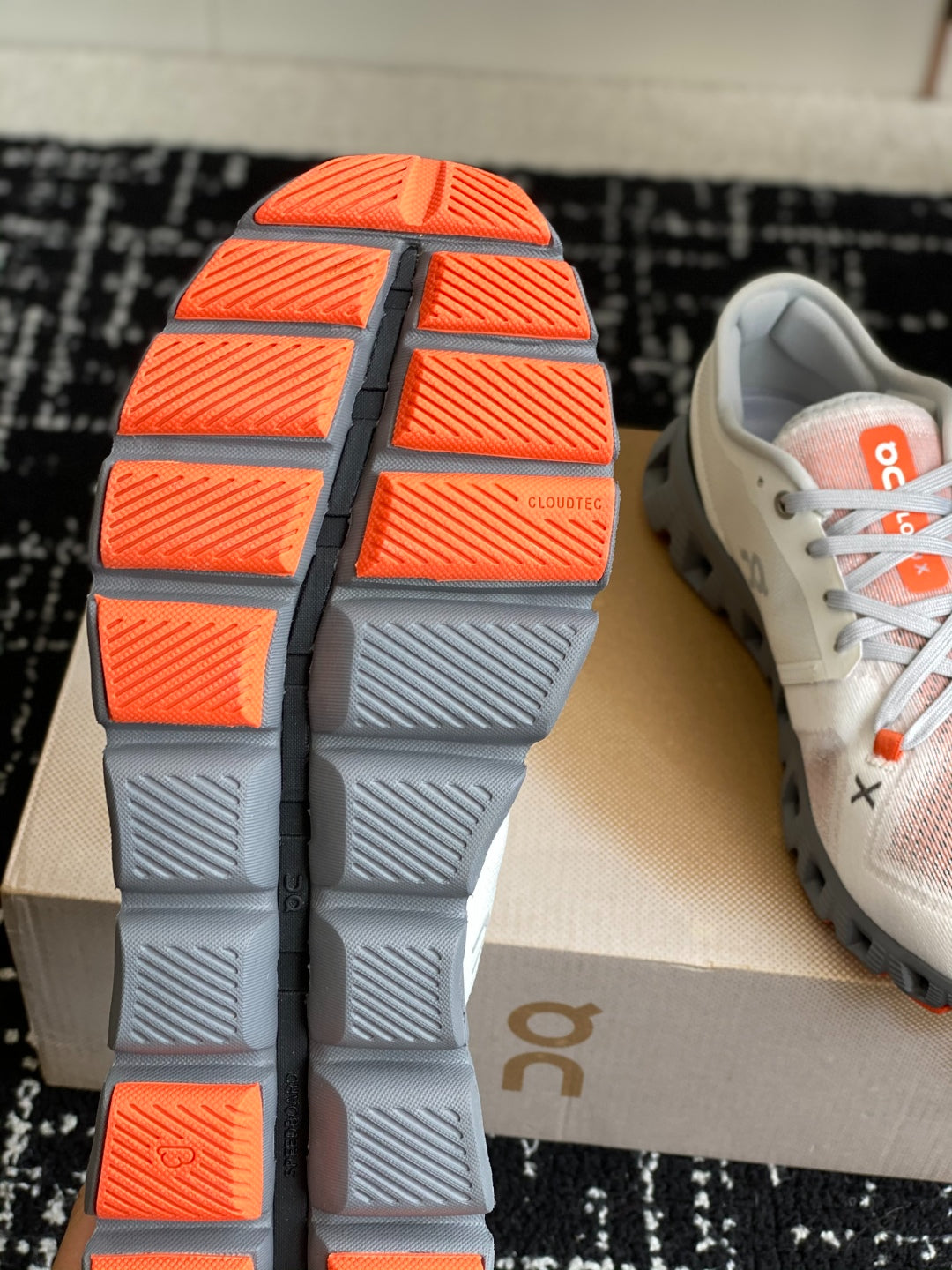 Cloud X 3 Cross Training Sneakers White Gray Orange Breathable Mesh Sport Shoes Unisex