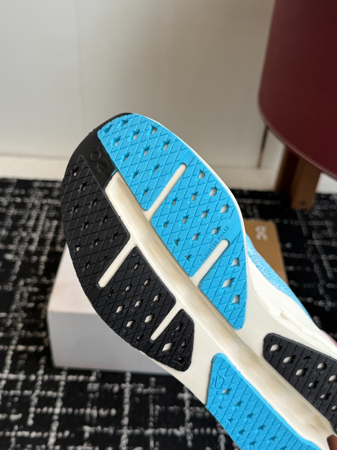 On Cloudtilt Unisex Sport Sneakers Sky Blue White Hollow CloudTec Phase Midsole Road Running Shoes