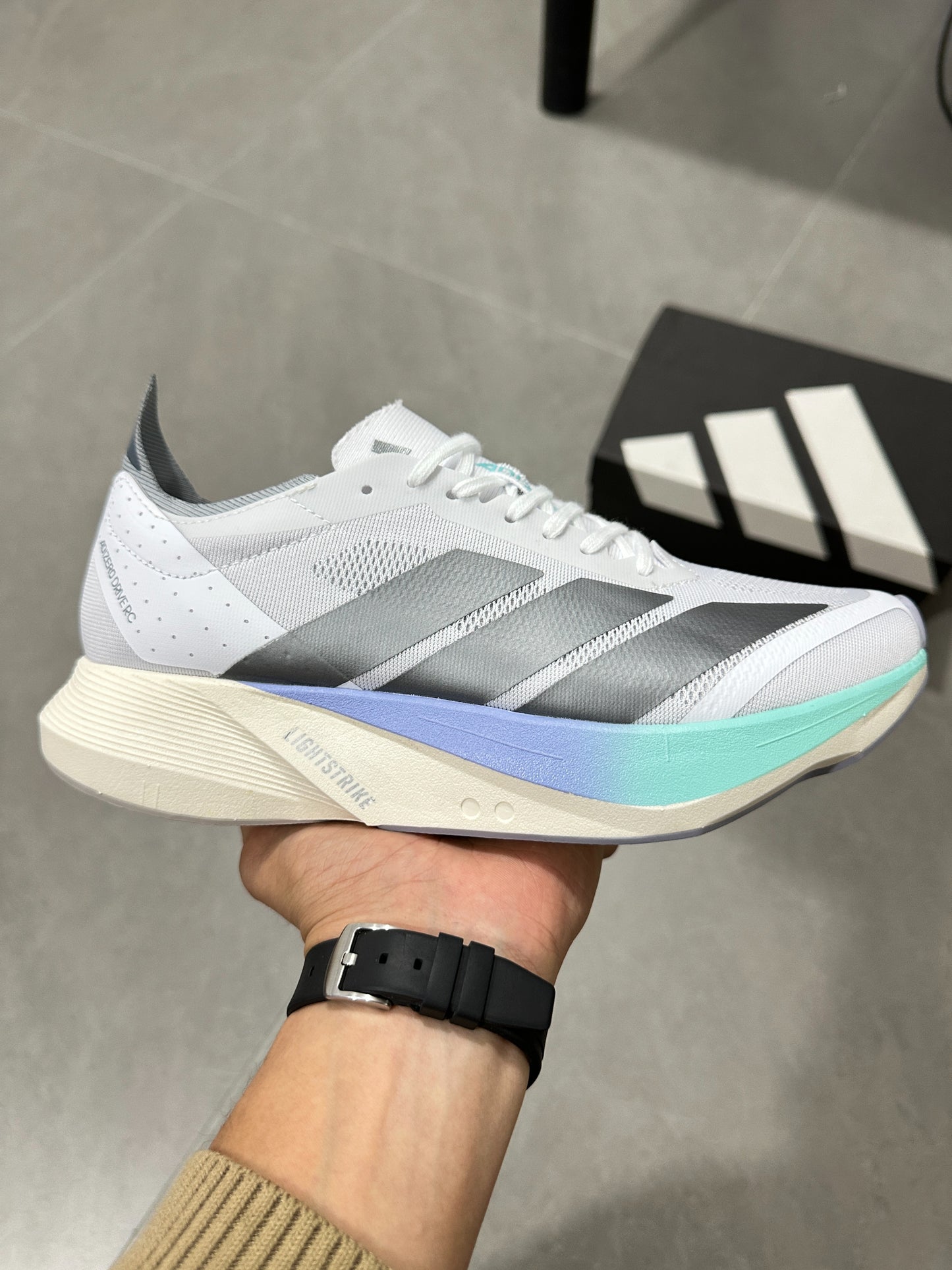Adidas Adizero Drive RC Running Shoes White | Blue