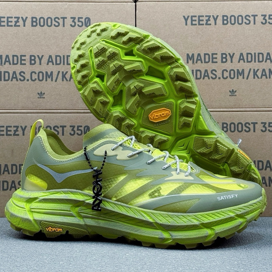 Hoka Mafate Speed 4 Lite Luna Moth | Cosmic Grey