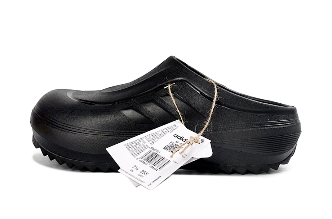 Adidas Adilette Platform Clogs Core Black Slip-On Recovery Shoes JH9851