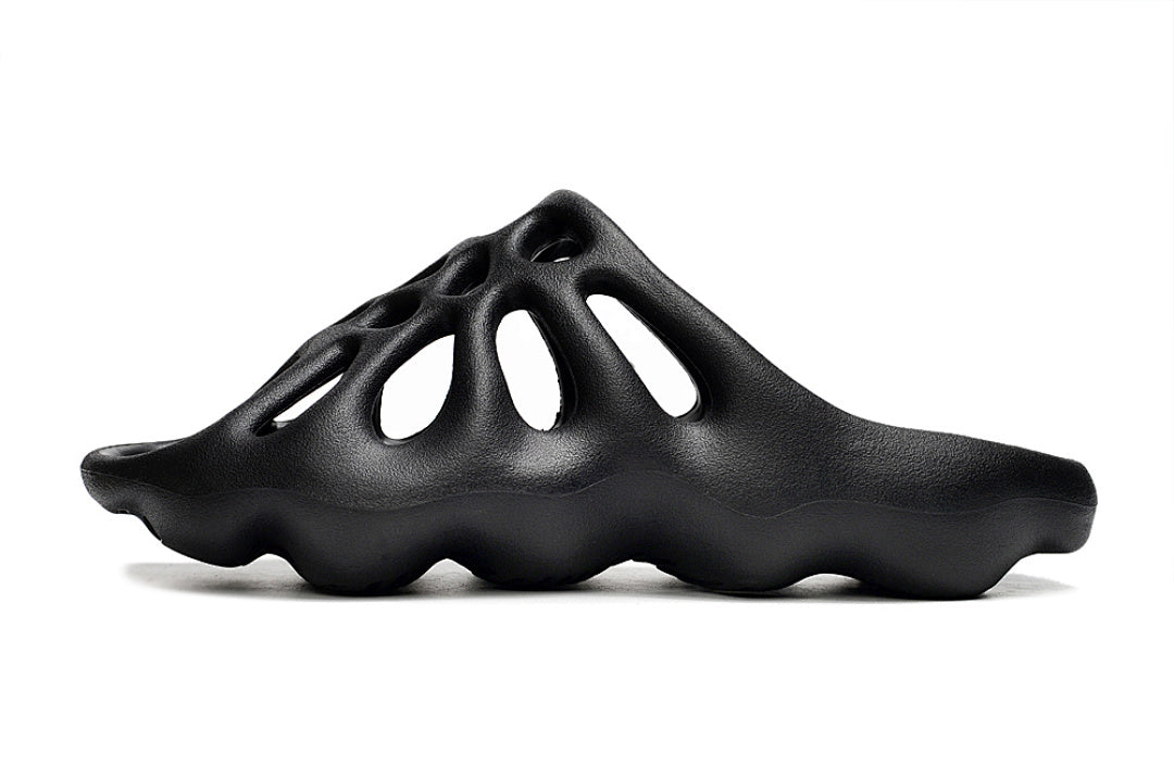 Adidas Yeezy 450 Slide "Onyx" Black Slip-On Sandals HQ5989