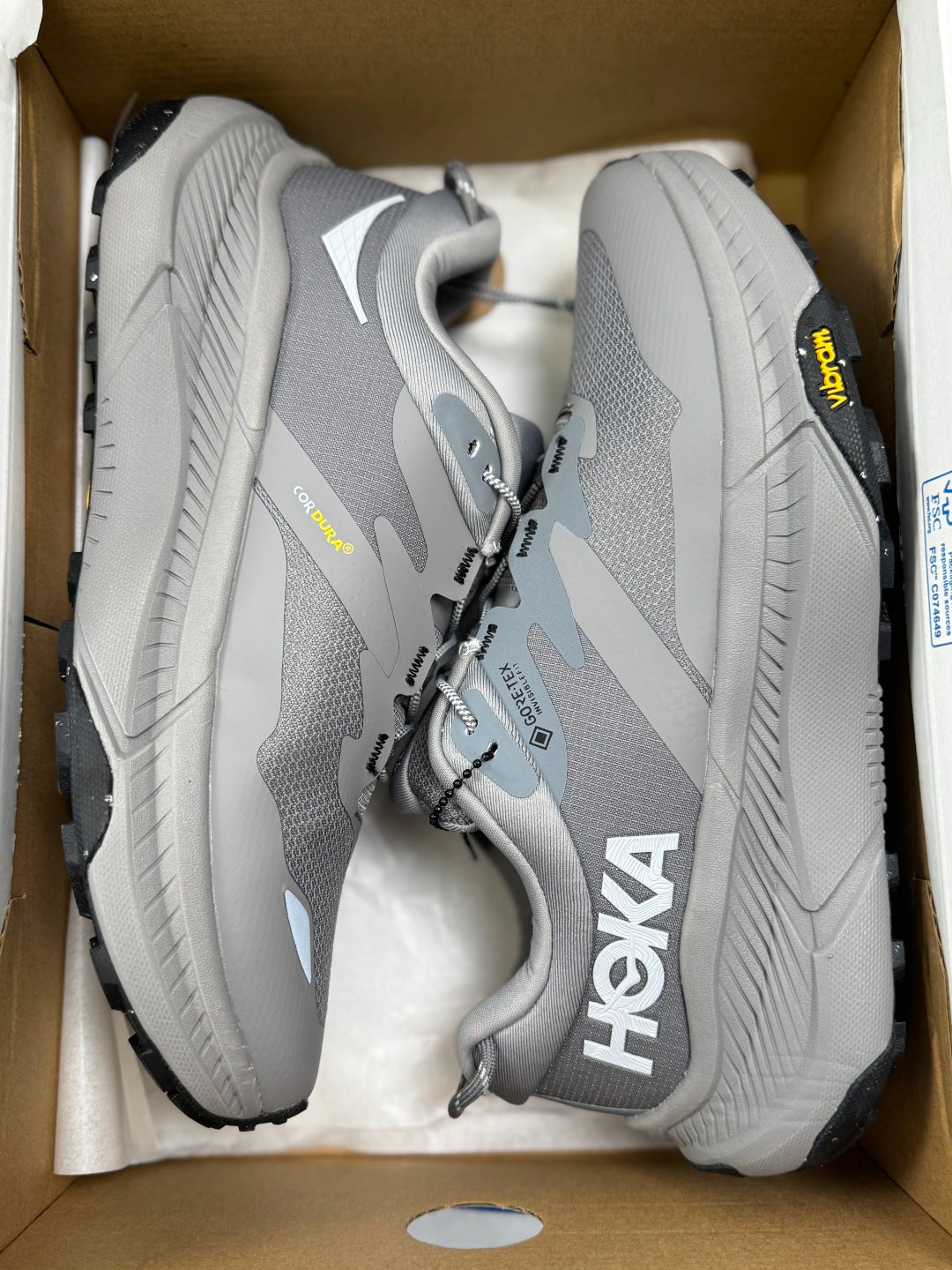 Hoka Transport GTX Cement gray-green