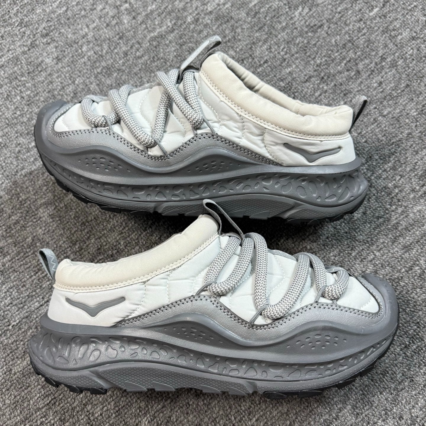 Hoka Ora Primo Charcoal Gray|Milk White