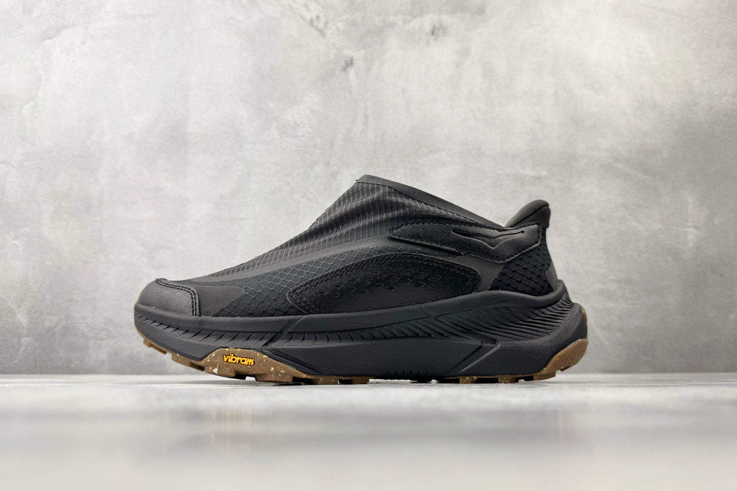 HOKA ONE ONE Project Transport "Black / Gum" Slip-On Sneakers