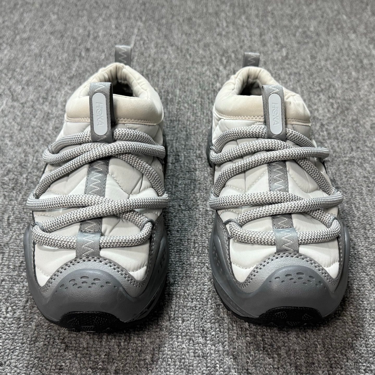 Hoka Ora Primo Charcoal Gray|Milk White
