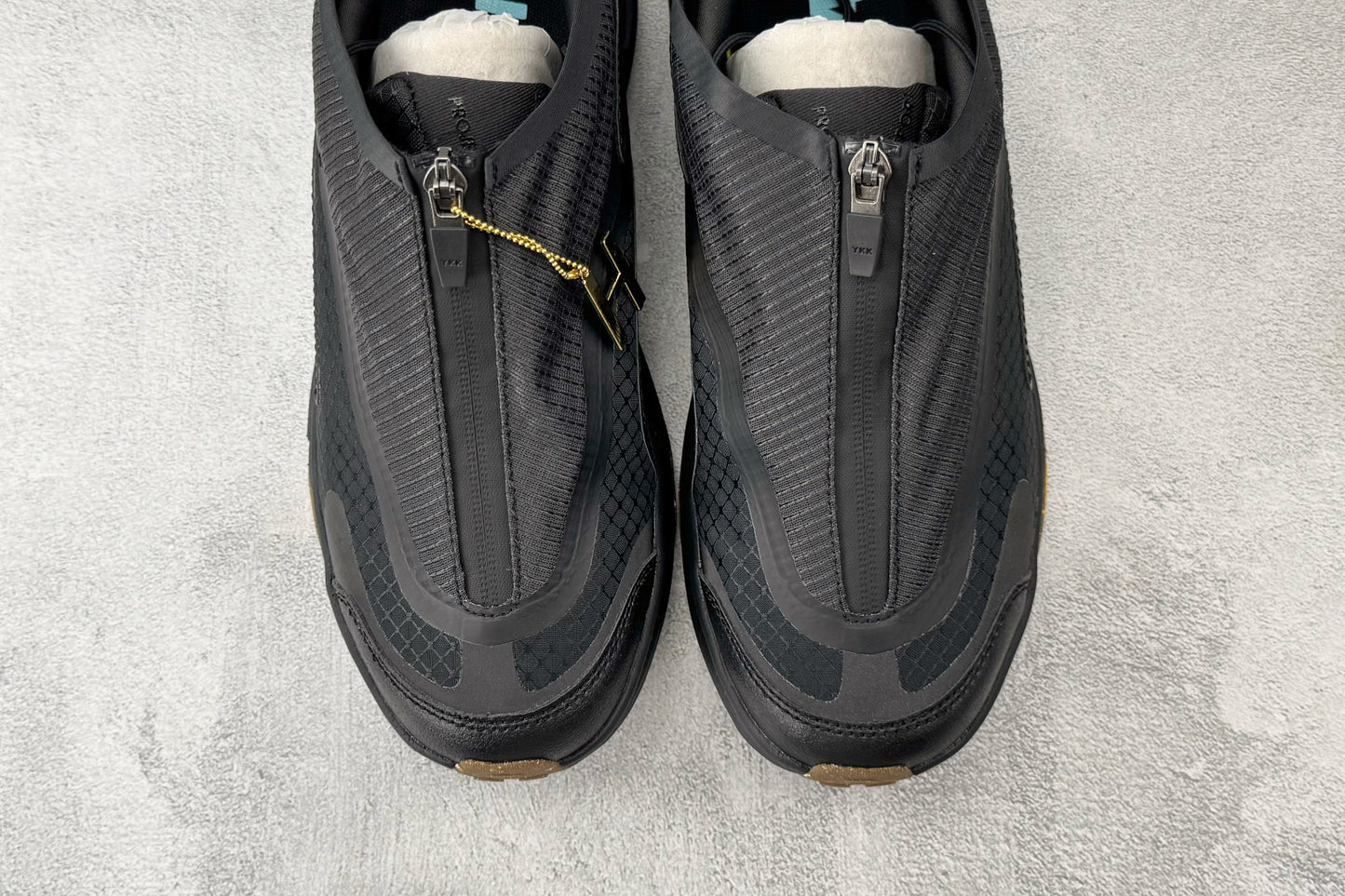 HOKA ONE ONE Project Transport "Black / Gum" Slip-On Sneakers
