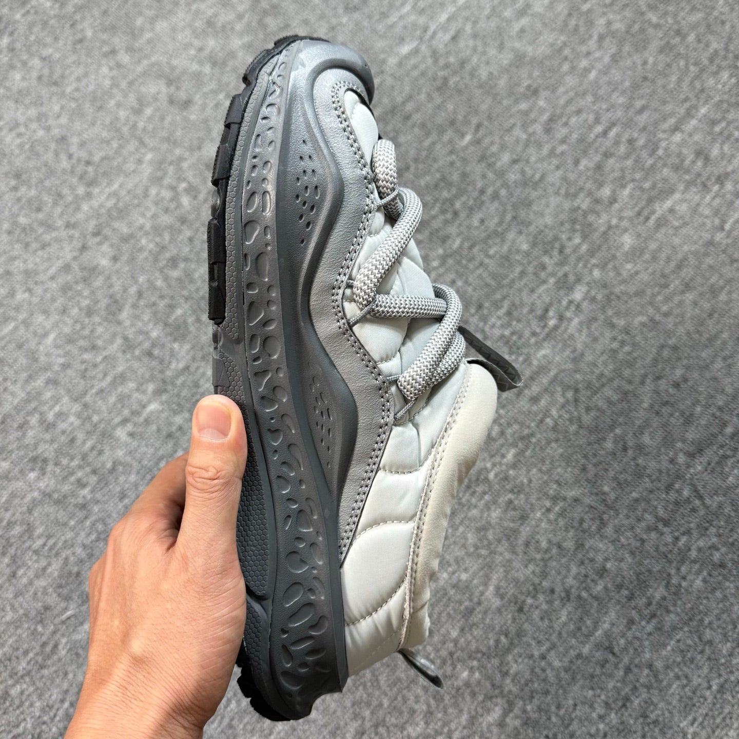 Hoka Ora Primo Charcoal Gray|Milk White