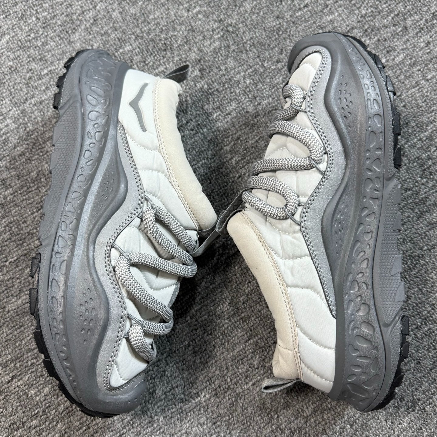 Hoka Ora Primo Charcoal Gray|Milk White