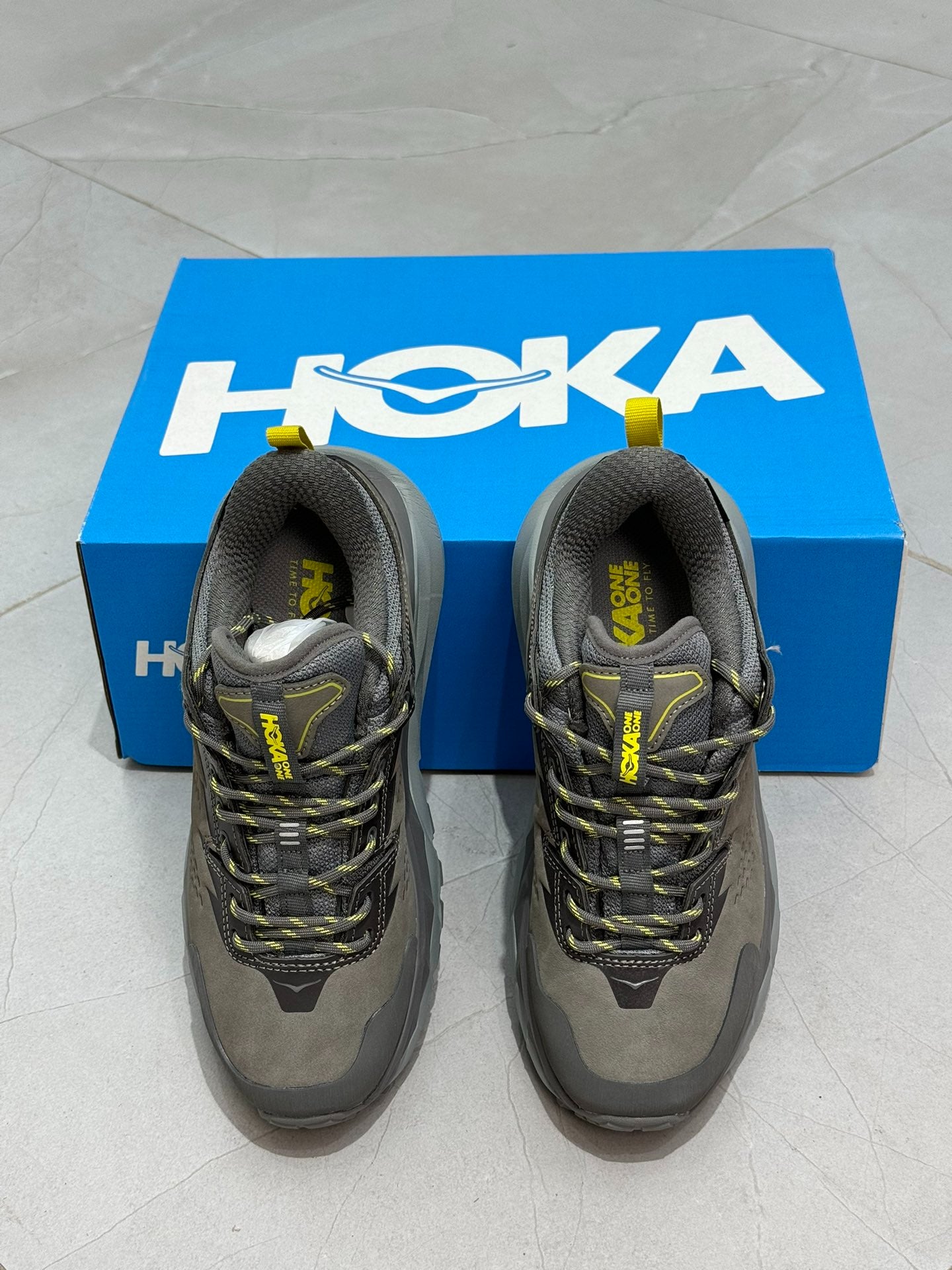 HOKA Kaha Low GORE-TEX Elite Terrain System Grey