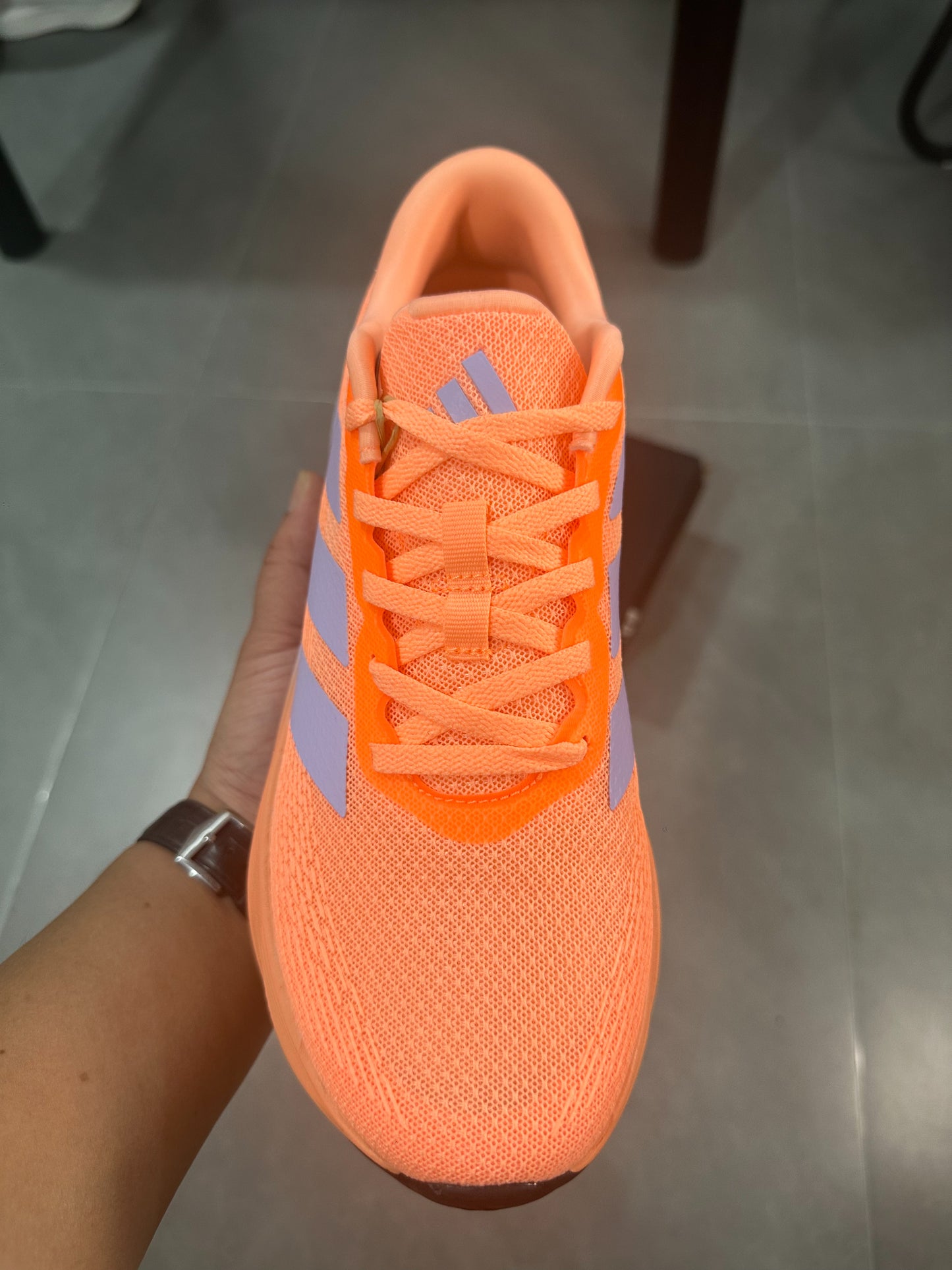 Adidas Hyperboost Edge (Orange / Purple colorway)
