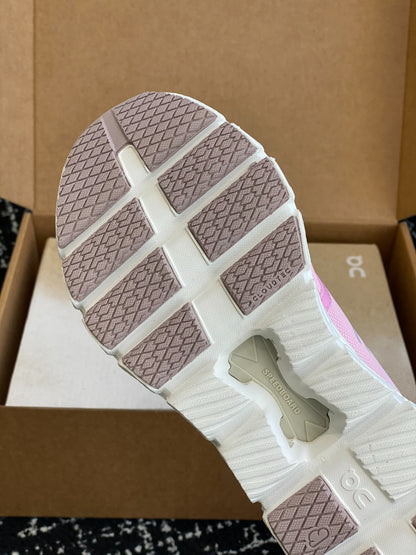 On Cloud X Pink Mesh Jogging Training Sneakers