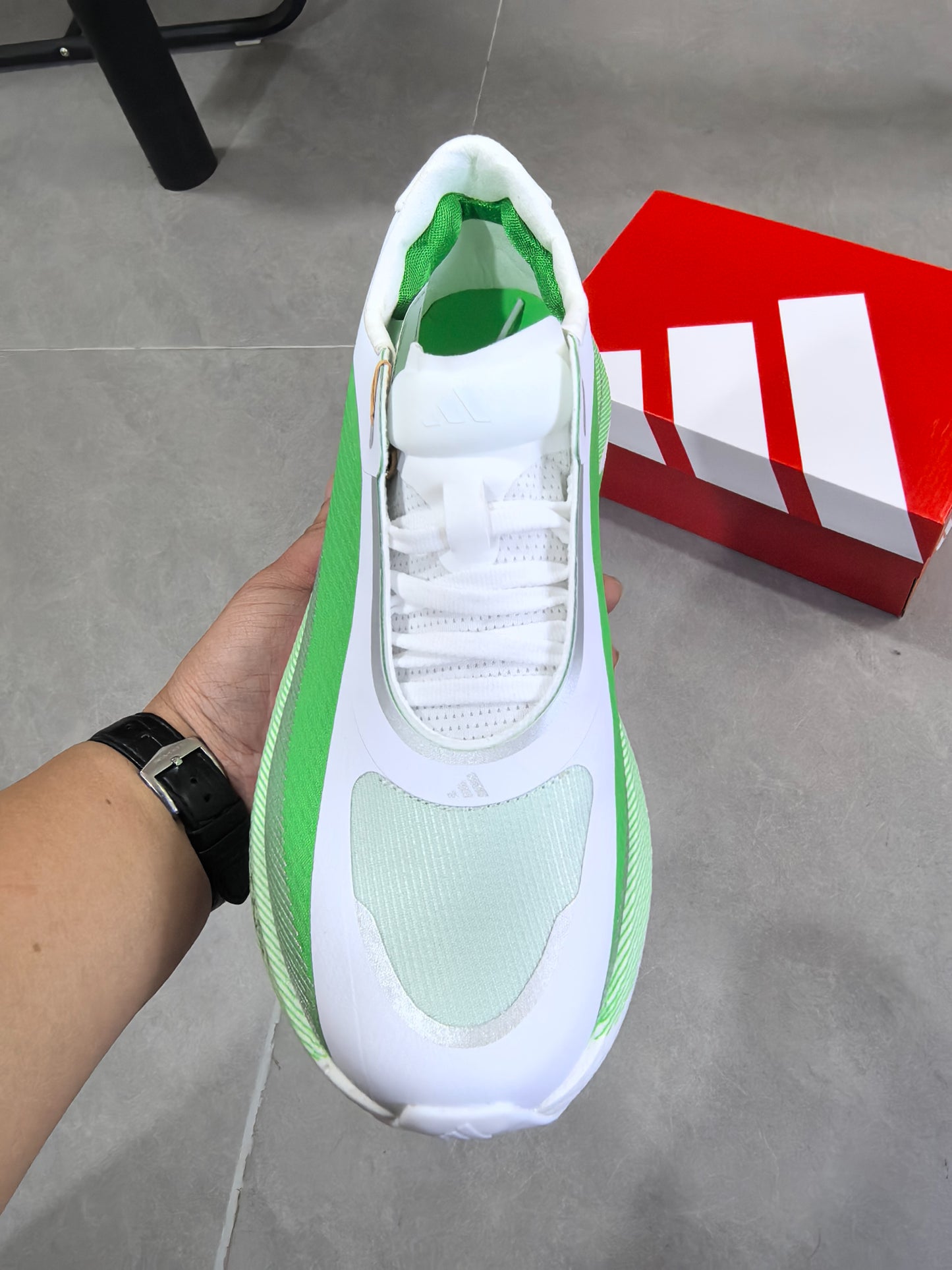 Adidas Hyperboost Edge 'White Equipment Green