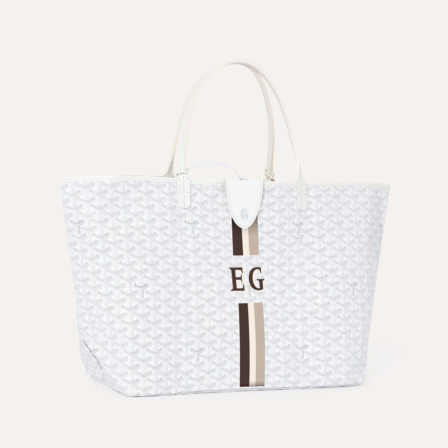 Goyard Saint Louis GM bag Stripes and Initials