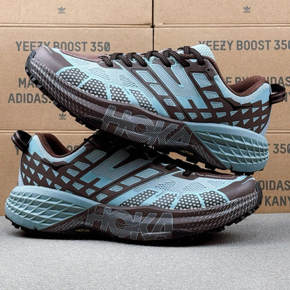 Hoka Speedgoat 2 Hazy Blue | Dark Brown
