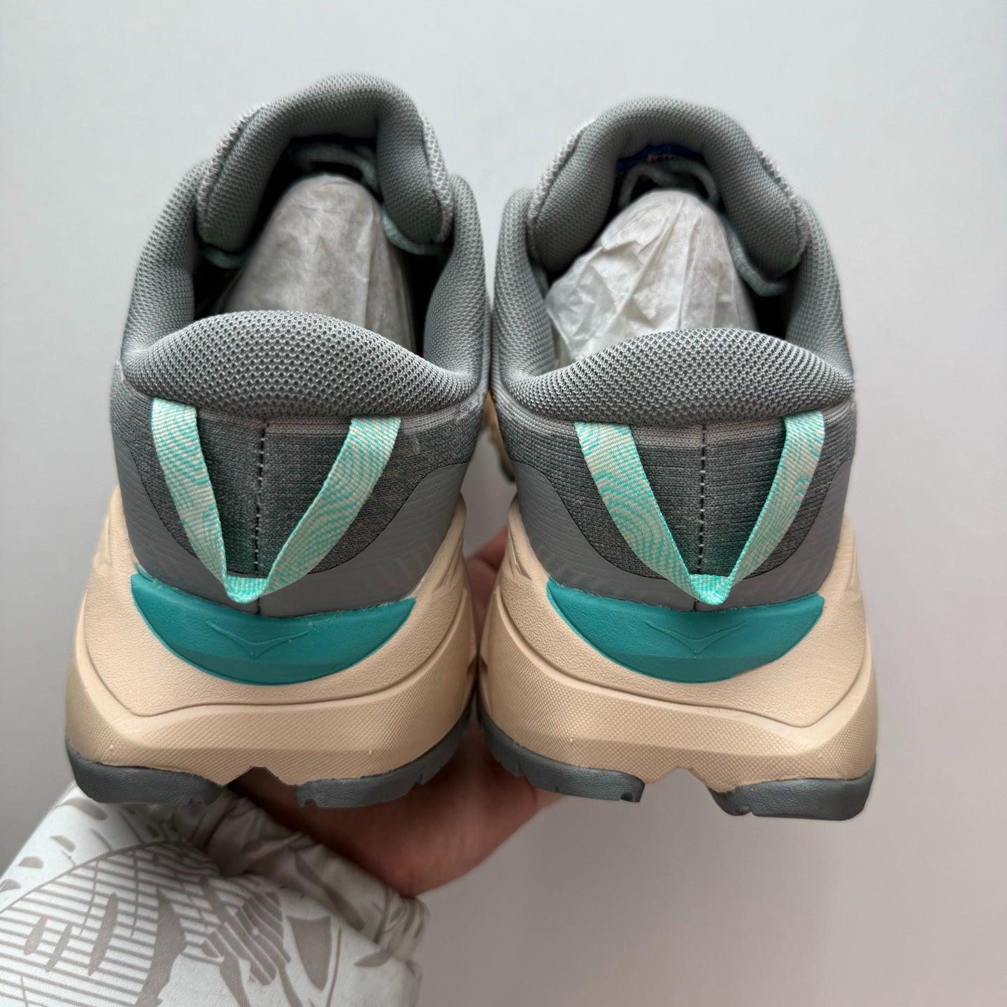 HOKA Skyline-Float X Stellar Gray/Oak Amber Sneakers