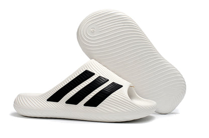 Adidas Purechill White Black Open-Toe Recovery Slides IF6764