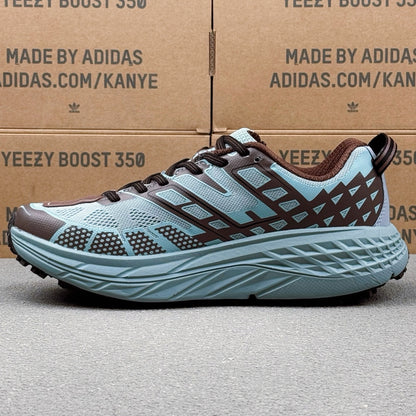 Hoka Speedgoat 2 Hazy Blue | Dark Brown