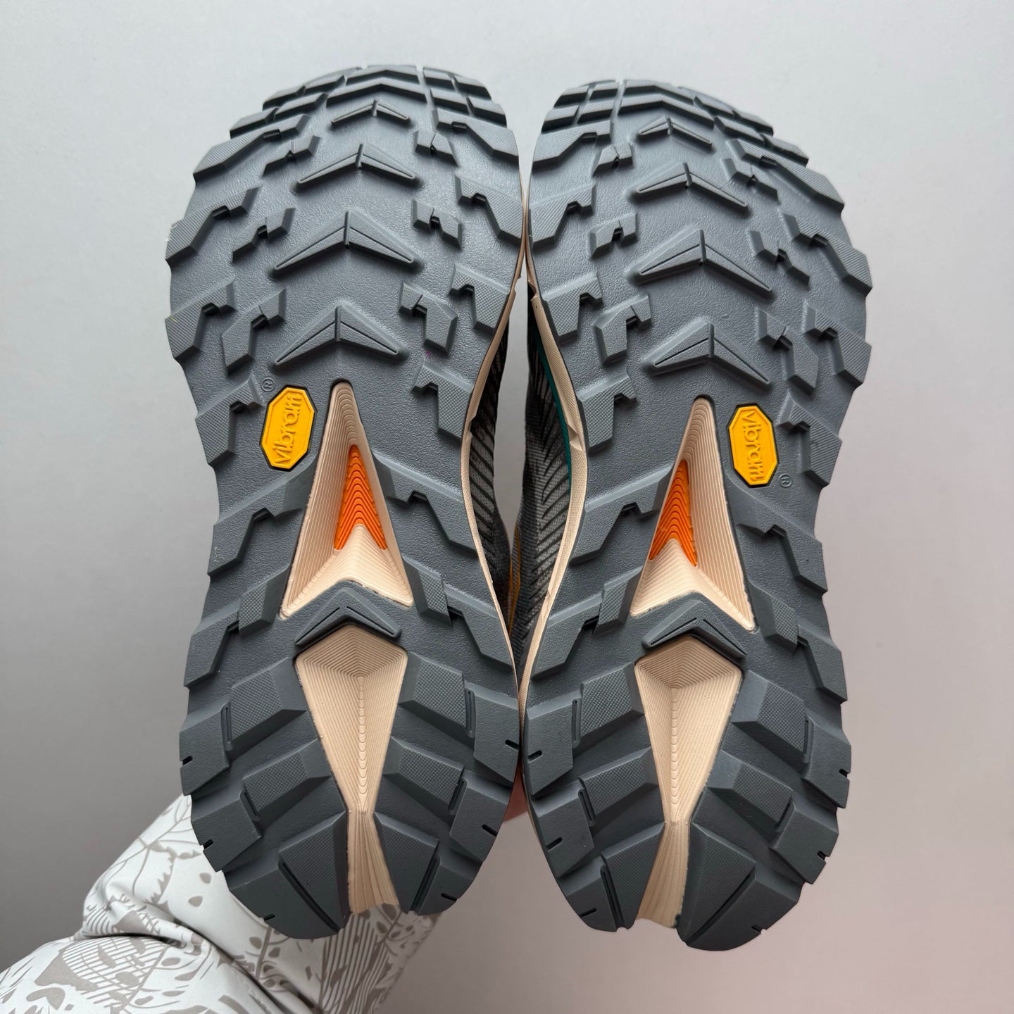 HOKA Skyline-Float X Stellar Gray/Oak Amber Sneakers