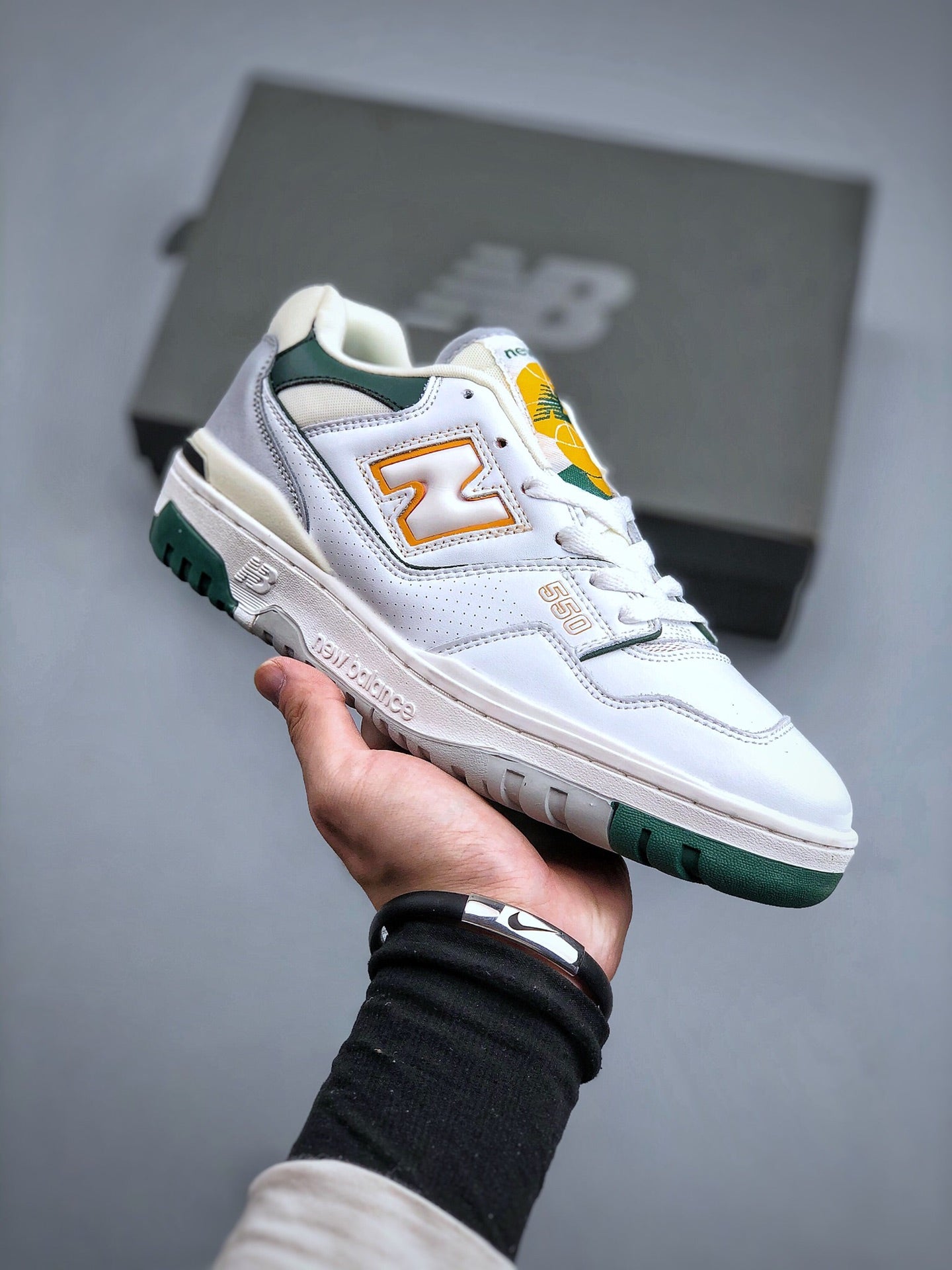 New Balance 550 White Green