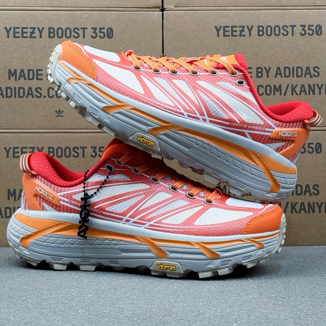 HOKA Mafate Speed 2 Orange | Gray Blue