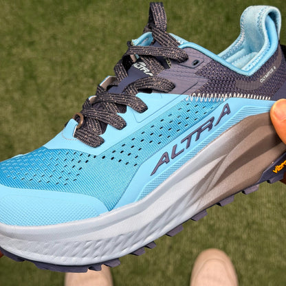 Altra Olympus 6 Blue Grey Men Women Lightweight Trail Running Shoes