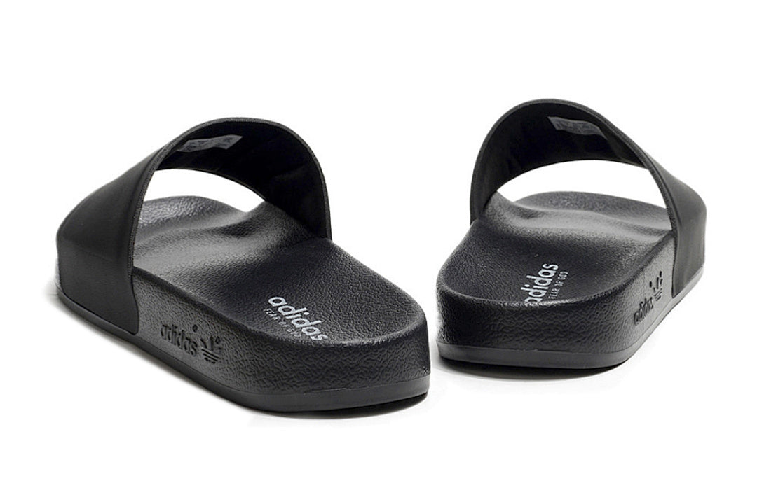 Adidas Originals Adilette Core Black/White 3-Stripes Slide Sandals IF5719