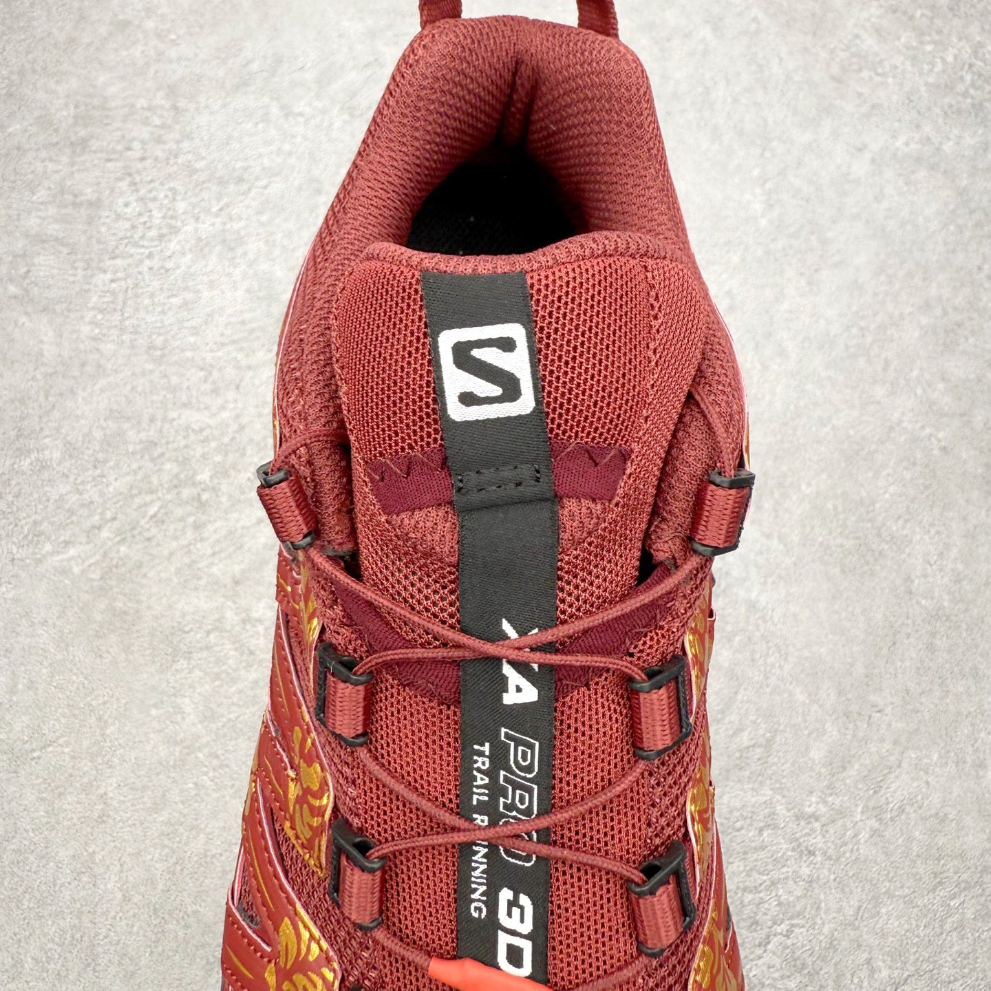 Salomon XA Pro 3D Red Gold Floral Men Women Casual Hiking Shoes