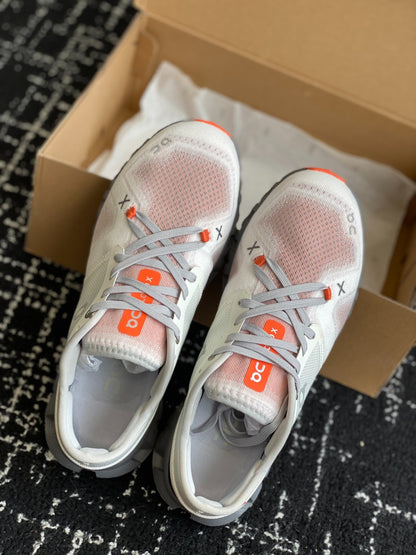 Cloud X 3 Cross Training Sneakers White Gray Orange Breathable Mesh Sport Shoes Unisex