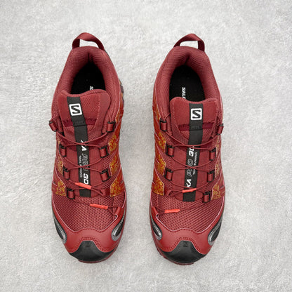 Salomon XA Pro 3D Red Gold Floral Men Women Casual Hiking Shoes