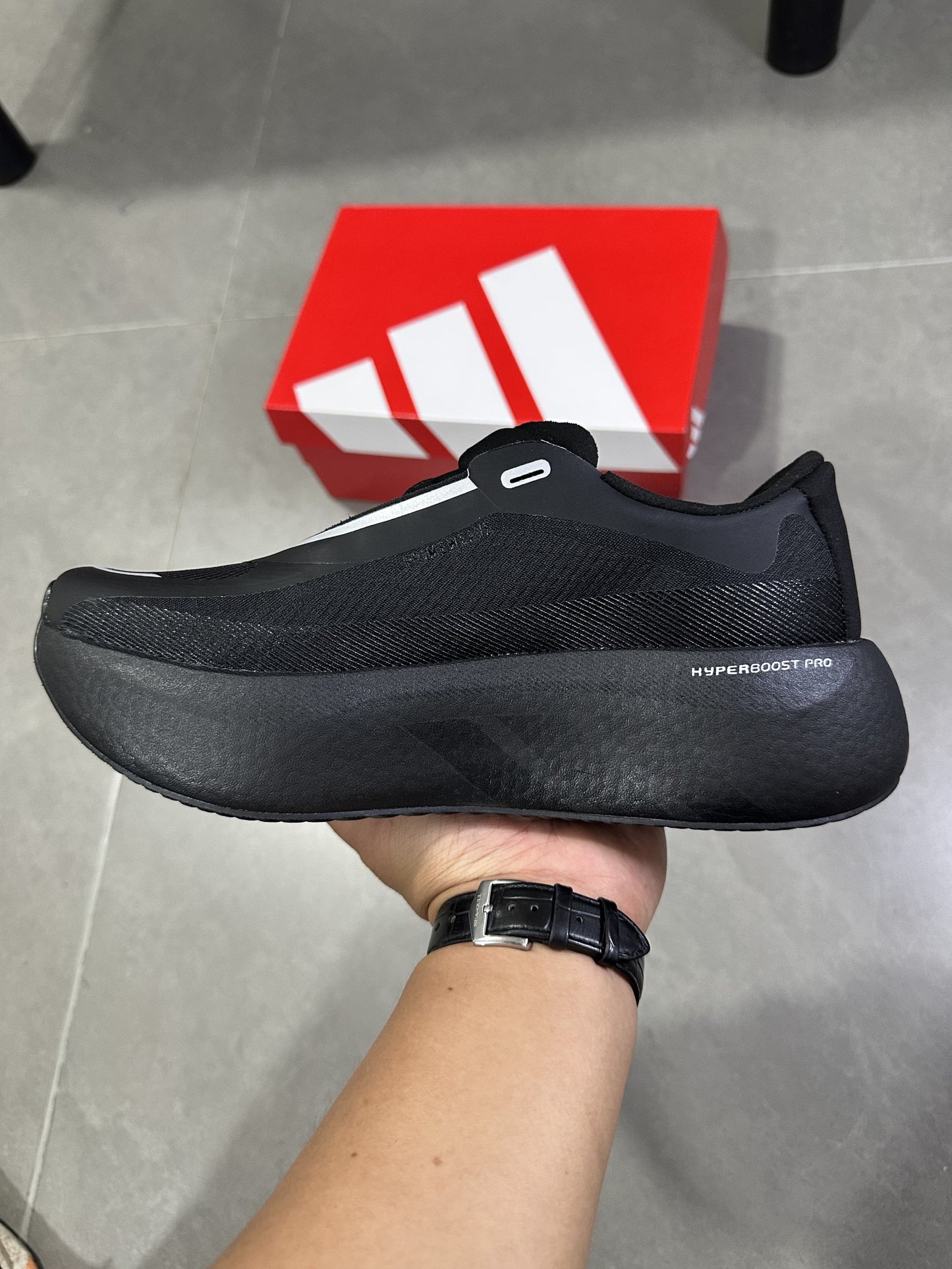 Adidas HYPERBOOST EDGE Running Shoes All Black