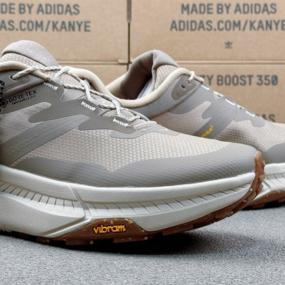 Hoka Transport GTX Hiking & Walking Shoes Oatmeal color | Cement gray