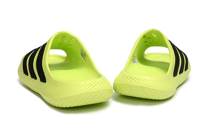 Adidas Purechill Lime Green Black Open-Toe Recovery Slides KI0066