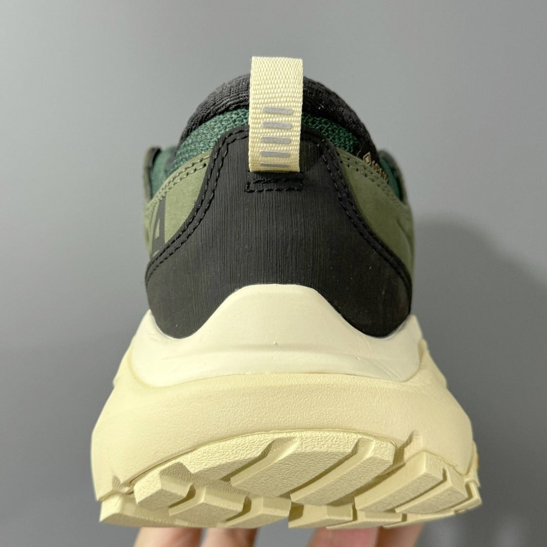 HOKA Kaha Low GTX Olive Green | Off-White
