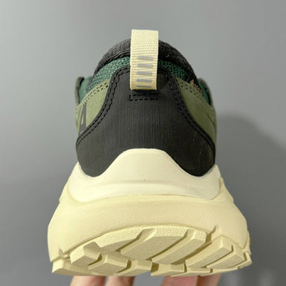 HOKA Kaha Low GTX Olive Green | Off-White