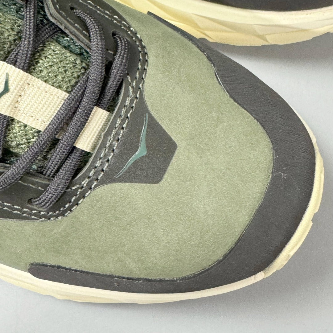 HOKA Kaha Low GTX Olive Green | Off-White