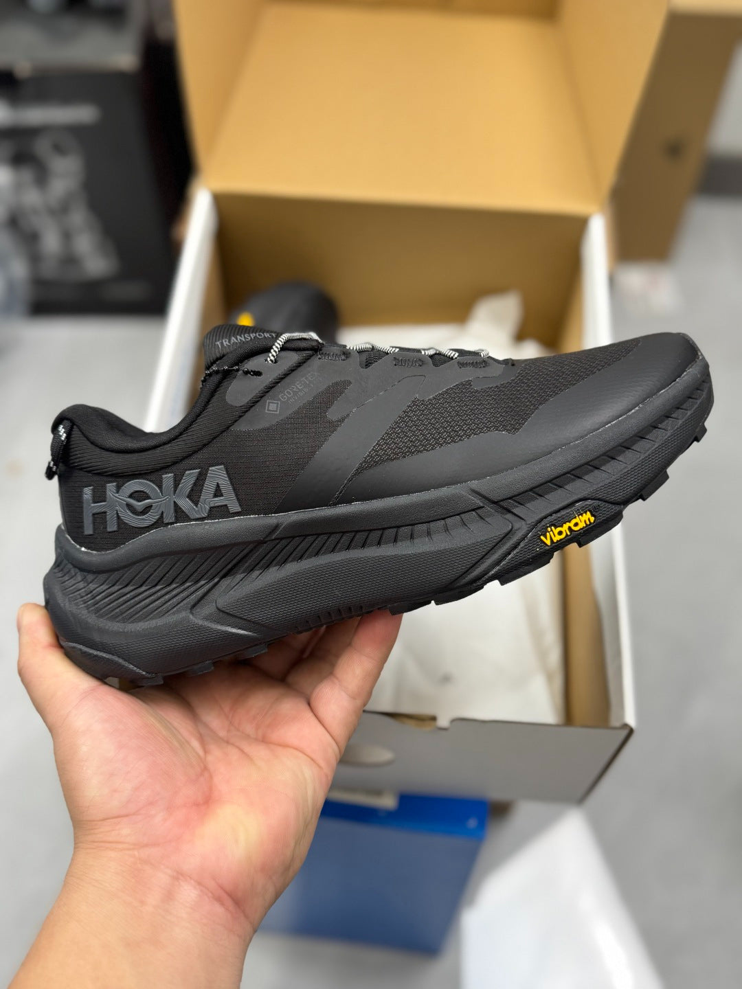 Hoka Transport GTX All black