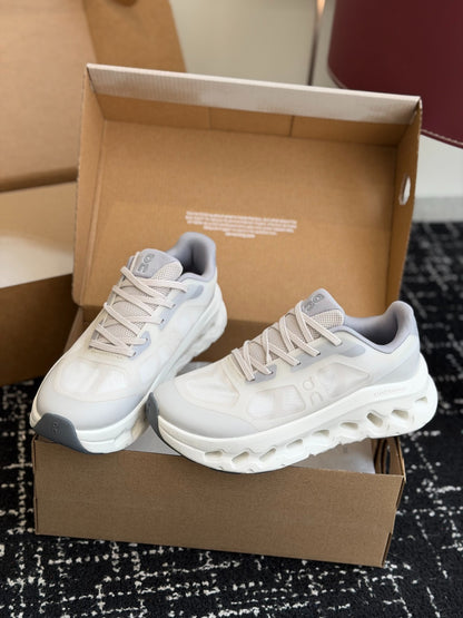 Cloudtilt Remix Running Shoes | Alloy Ivory Neutral Casual Athletic Trainers