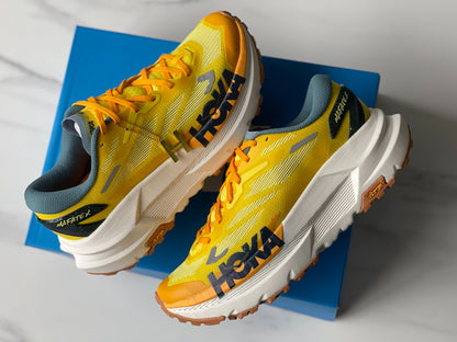 HOKA Mafate X Orange yellow | Light yellow