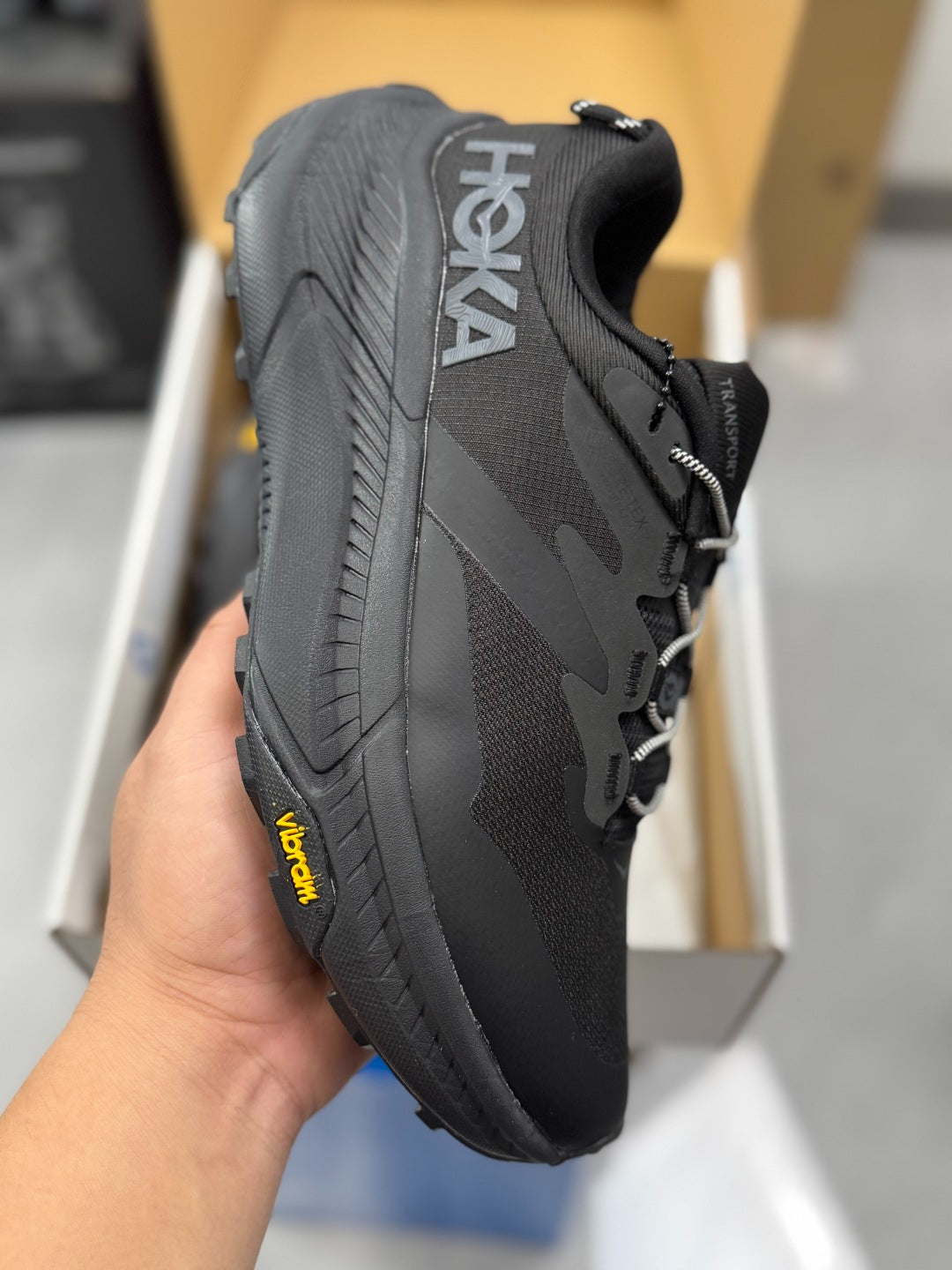 Hoka Transport GTX All black