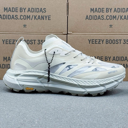 Hoka Mafate Speed 4 Lite Truffle Salt | Vintage Yellow