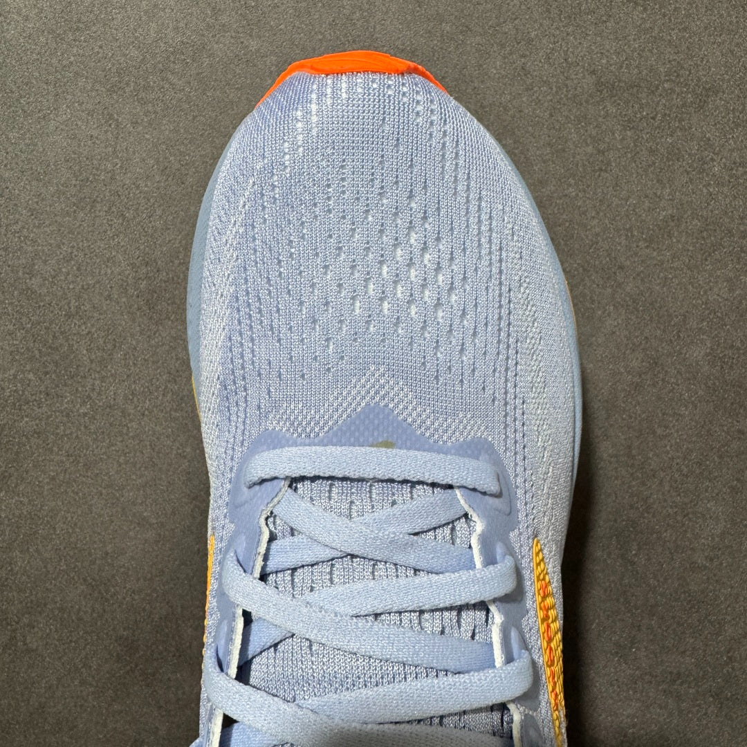 Brooks Women's Ghost 17 Road Running Shoes (Blue Heron/White/Orange)