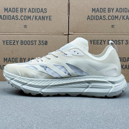 Hoka Mafate Speed 4 Lite Truffle Salt | Vintage Yellow