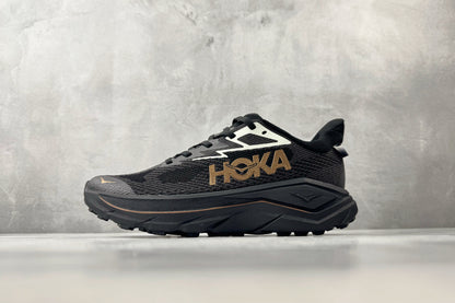 HOKA ONE ONE Challenger 7 "Black / Gold" Trail Running Shoes