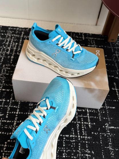 On Cloudtilt Unisex Sport Sneakers Sky Blue White Hollow CloudTec Phase Midsole Road Running Shoes