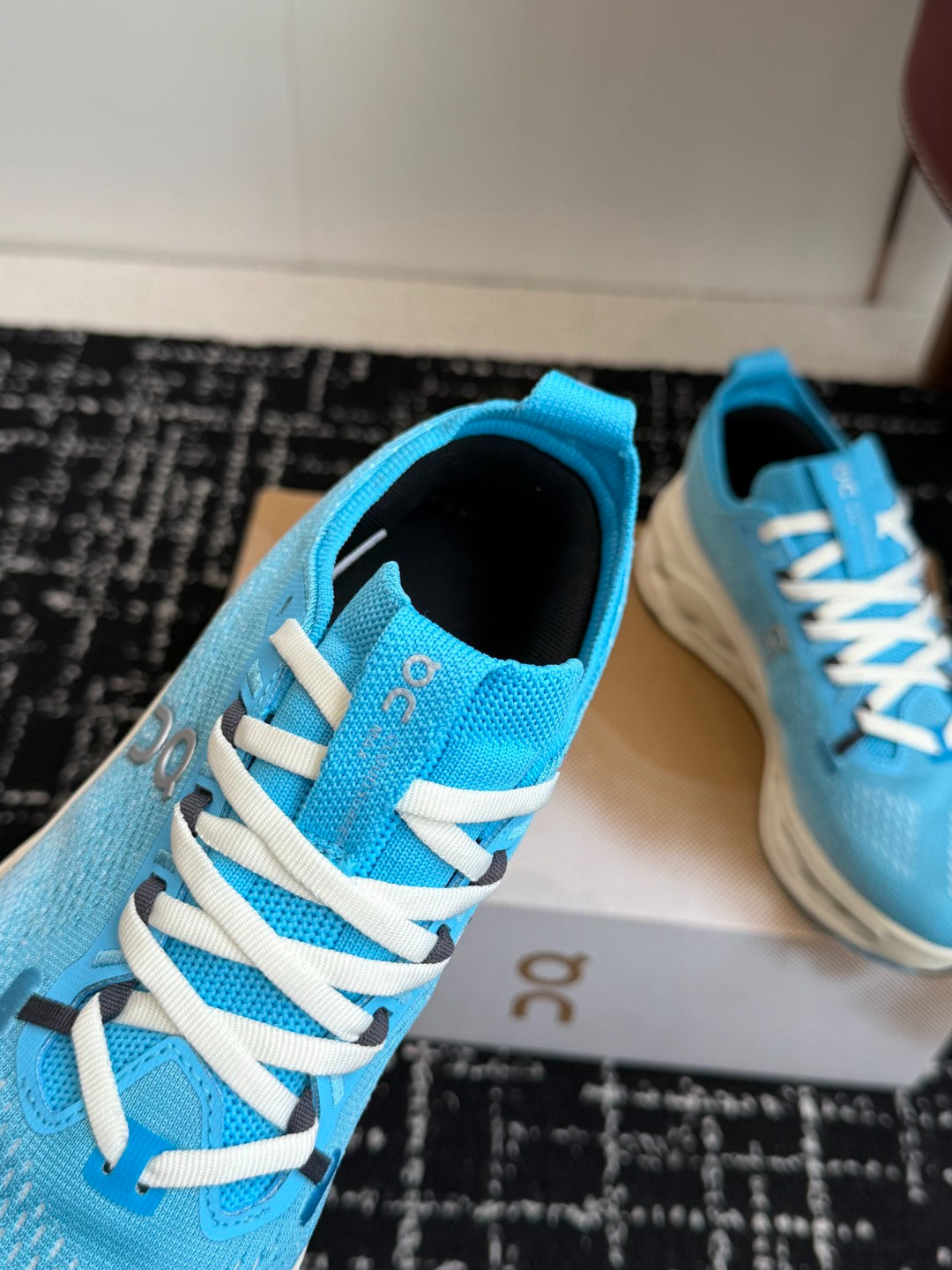 On Cloudtilt Unisex Sport Sneakers Sky Blue White Hollow CloudTec Phase Midsole Road Running Shoes