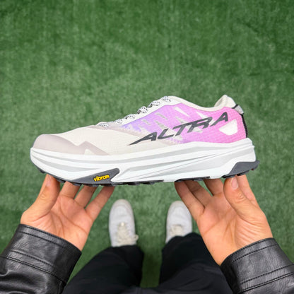 Altra Mont Blanc White Purple Men Women Lightweight Trail Running Shoes