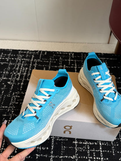 On Cloudtilt Unisex Sport Sneakers Sky Blue White Hollow CloudTec Phase Midsole Road Running Shoes