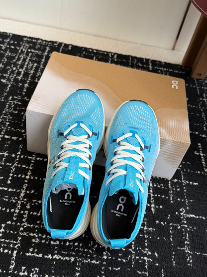 On Cloudtilt Unisex Sport Sneakers Sky Blue White Hollow CloudTec Phase Midsole Road Running Shoes