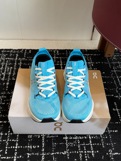 On Cloudtilt Unisex Sport Sneakers Sky Blue White Hollow CloudTec Phase Midsole Road Running Shoes
